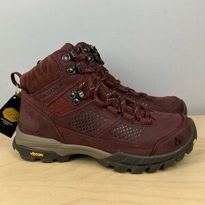 Vasque Women’s Size 8.5 M 7385 Talus AT Leather Hiking Boots Rum Raisin NWT